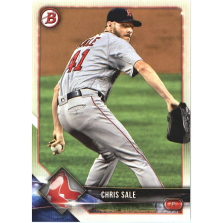 2018 Bowman #94 Chris Sale Boston Red Sox Baseball (Best Way To Organize Baseball Cards)