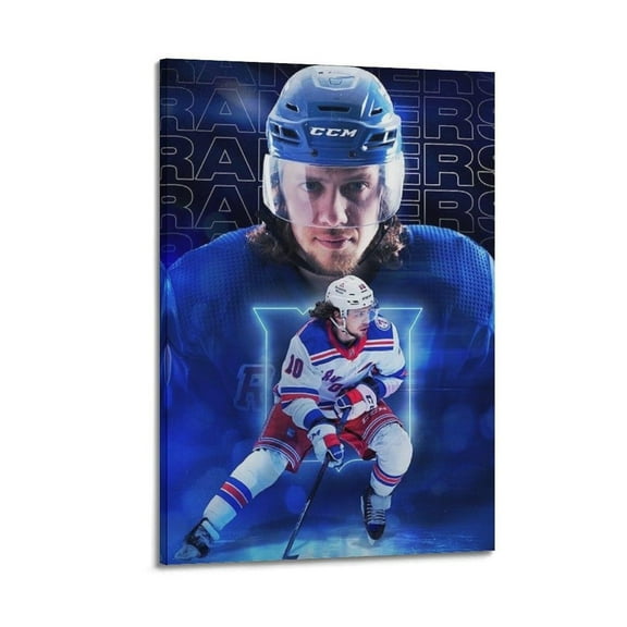 Artemi Panarin Poster Hockey Player Poster Album Cover Posters for Bedroom Wall Art Canvas Posters Music Album Cover Poster