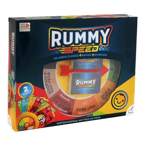 Juego de Mesa Novelty Rummy Speed
