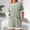 Suit-755Green, variant on Gamivast Two Piece Sets for Women Summer Ribbed Knit Short Sleeve Tee & Shorts Outfits Contrast Trim Lounge Wear Casual Pajamas Soft Sporty