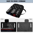thumbnail image 4 of HUIACONG American Fire Flag Golf Cart Seat Covers Breathable Portable Golf Cart Seat Covers Club Car Anti-Slip Easy to Install Fit Most Cars EZGO Yamaha Club Car, 4 of 7