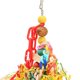 thumbnail image 2 of Bird Foraging Toys Colorful Biting Chewing Seagrass Basket Bird Toy for Parakeet Conure Cockatiel Lovebird Small Birds, 2 of 2