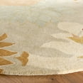 thumbnail image 3 of SAFAVIEH Metro Stephanie Abstract Wool Area Rug, Multi, 6' x 6' Round, 3 of 11