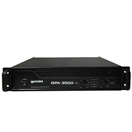 Gemini GPA-3500 3000W Professional DJ Power (Best Dj Amplifier Reviews)