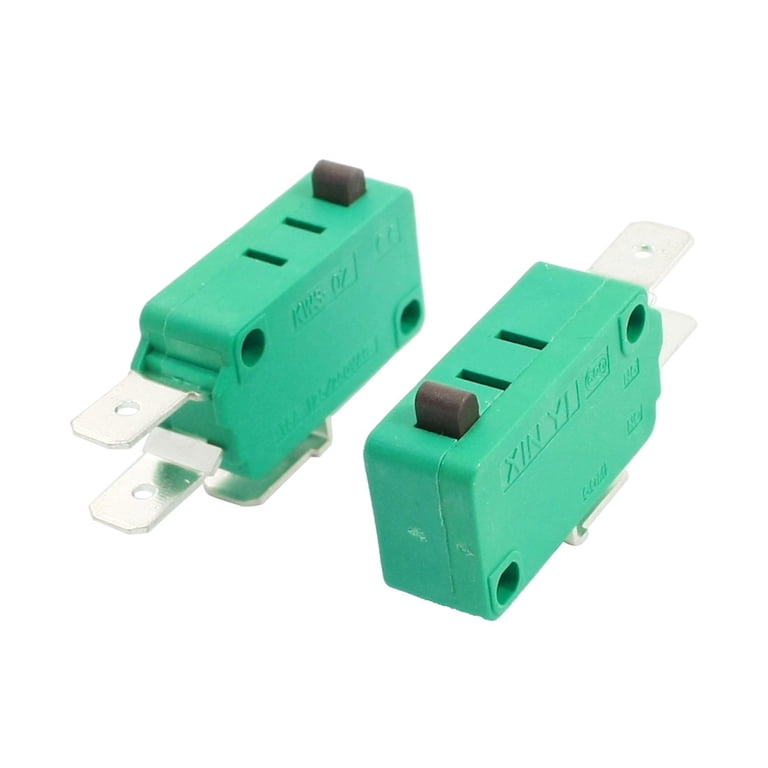 2pcs KW3-0Z SPDT Momentary Push Button Micro Limit Switch 16A 125V