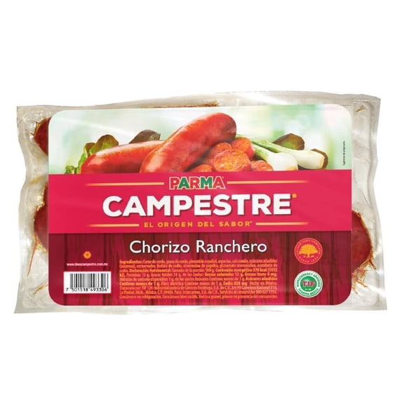 Chorizo Parma Campestre ranchero por kilo