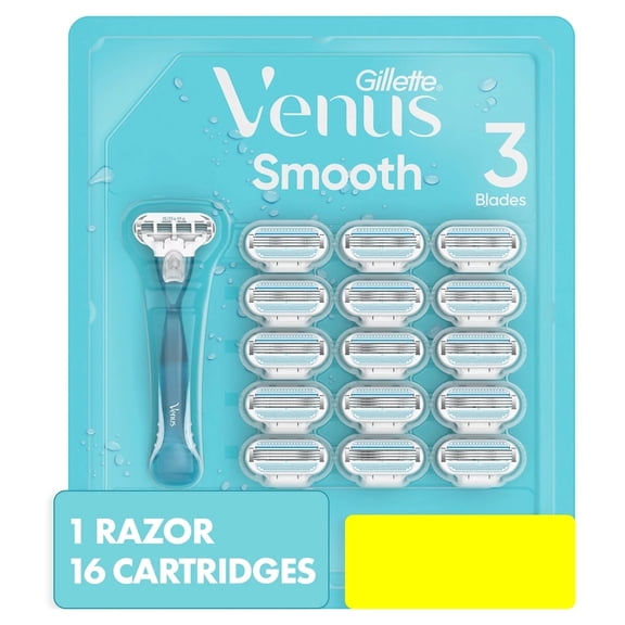 Gillette Venus Original Women's Razor (1 Handle   16 cartridges)