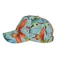 thumbnail image 5 of Haiem Retro Seamless Flying Butterflies Baseball Cap Dad Hat Cotton Soft Adjustable Fashion Hats for Men Women Unisex Style Headwear, 5 of 9