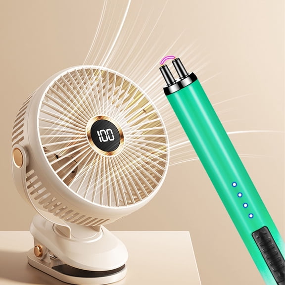 Rechargeable USB Plasma Lighter, Electric Arc Ignition Lighter, Windproof Portable Candle Stove Lighter, Color Gradient Design, Compact Lightweight Kitchen Tool