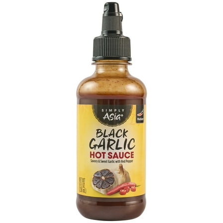 Simply Asia Black Garlic Hot Sauce, 8.0 fl oz Bottle