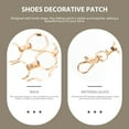 thumbnail image 2 of Golden Alloy Body Chain for Decor Lightweight Comfortable Stretchy Design Fits Perfectly 7 Inches, 2 of 8