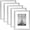Silver, variant on 8x10 Picture Frame Set of 5, Display Pictures 5x7 with Mat or 8 x 10 Withou, Wall Gallery Photo Frames, Silver