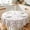 B, variant on 4th of July Round Tablecloth 60 Inch, Waterproof Patriotic Table Cover with Scalloped Edge, Washable Polyester Independence Day Dining Table Cloth for Party, BBQ, Memorial Day, Home Kitchen Decor