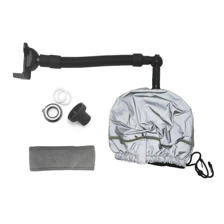 Elitzia Hair Micro Mist Steamer Machine with Water Proof Hood, Telescopic Tube for Hair Care, Hairdressing, Drying, Coloring, and Mask Application