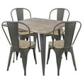 thumbnail image 2 of Oregon Industrial  Dining Set by LumiSource, 2 of 4