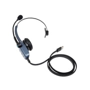 BlueParrott B250-XTS Wireless Bluetooth Mono Headset with 91% Noise Cancellation Microphone & Lightweight Design, Blue