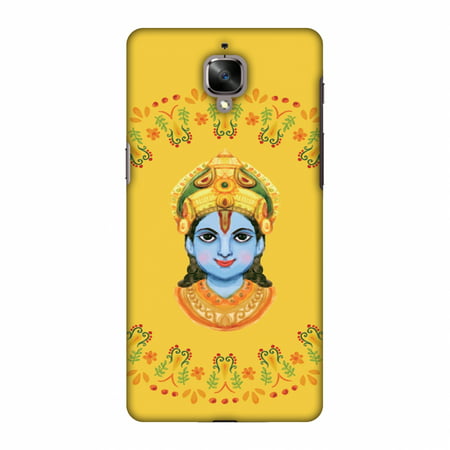 OnePlus 3 Case, OnePlus 3T Case, Premium Handcrafted Designer Hard Snap on Shell Case ShockProof Back Cover for OnePlus 3 3T - Almighty Krishna