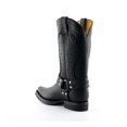 thumbnail image 4 of Grinders Mens Black Leather Cowboy Boot-Galveston, 4 of 6