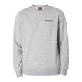 thumbnail image 6 of Champion Comfort Chest Logo Sweatshirt, Grey, 6 of 6