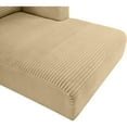 thumbnail image 5 of Meridian Furniture Shaggy Camel Corduroy Performance Fabric Chaise, 5 of 11