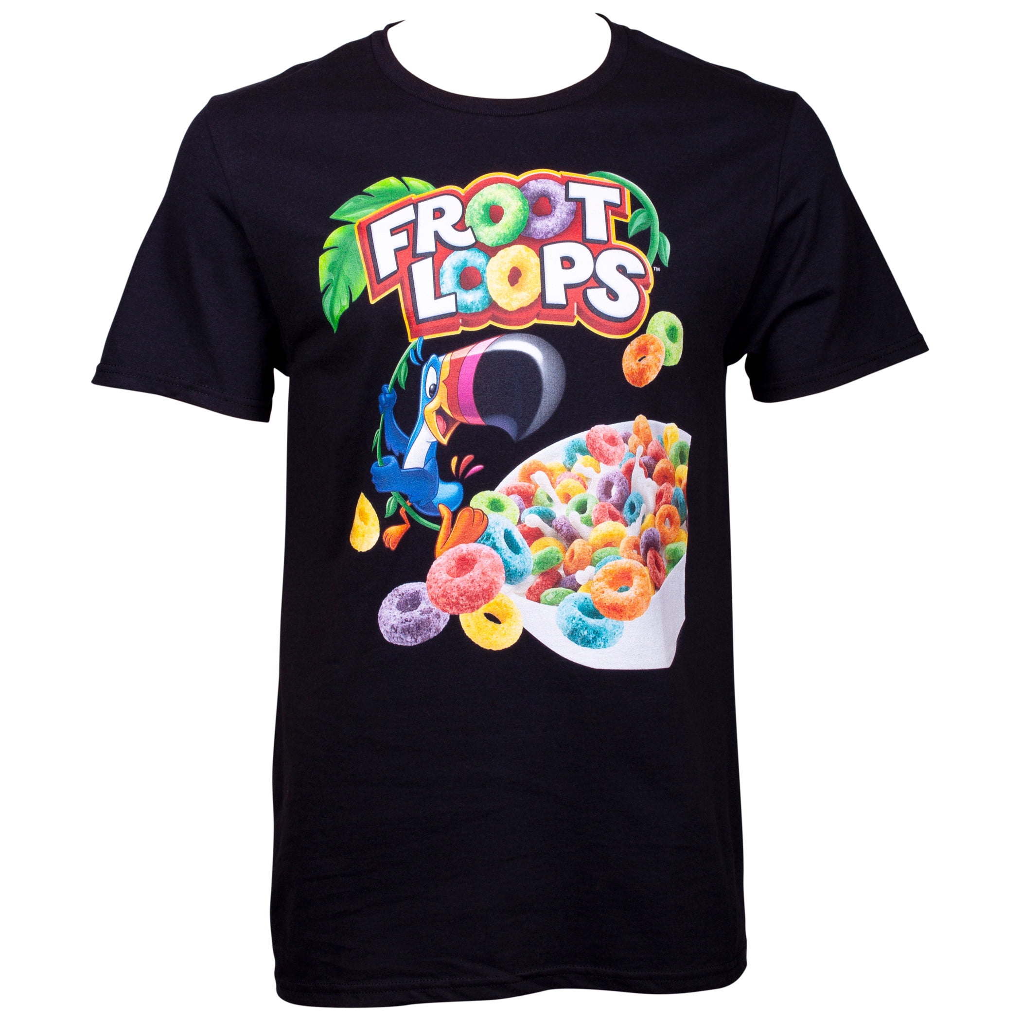 Kellogg's - Froot Loops Fruit Cereal Short Sleeve T-Shirt-Small - Walmart.com - Walmart.com