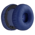 thumbnail image 2 of Geekria QuickFit Leatherette Replacement Ear Pads for JBL T600BTNC, Tune 600BTNC Headphones Ear Cushions, Repair Parts (Blue), 2 of 6