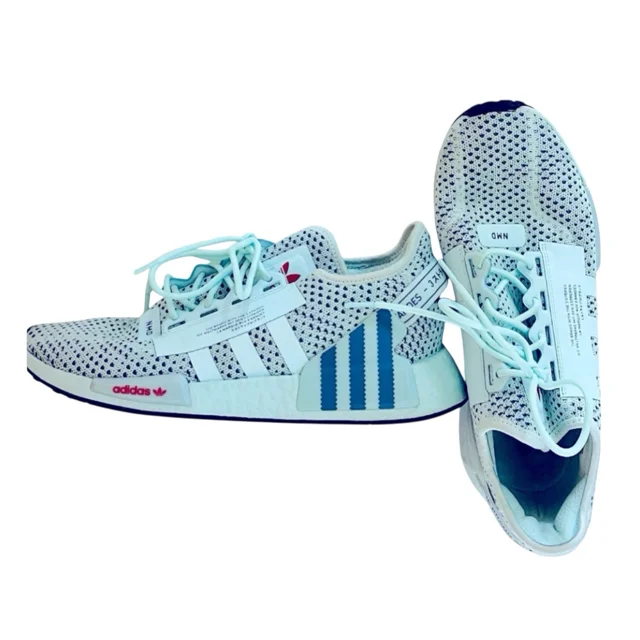Adi - das Men’s NMD_ R1 V2 Almost Blue Athletic Sneaker Shoe Size 11.5