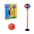 thumbnail image 1 of Juego De Baloncesto De Juguete Educativo Con 4 Longitudes Ajustables Soporte Baloncesto Inflable Base Rellenable Para Niños De 3 Años De Edad Niños Pequeños Interior Exterior sonducket FN002671-00, 1 of 6