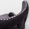 thumbnail image 3 of Gray Polyester - Button Tufted Backrest - Dining Area / Adds Elegant Touch, 3 of 5