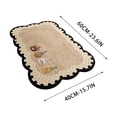 thumbnail image 3 of 23.6" x 15.7" Super Absorbent Diatomaceous Earth Bath Mat, Large Quick Drying Non-Slip Diatomite Stone Bath Mats for Bathroom, Easy to Clean, 3 of 7