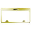 Au-TOMOTIVE GOLD Jeep Laser Etched Inverted Frame - Gold