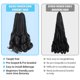thumbnail image 5 of Trenzado de crochet Hair Kaluli French Curl, 25 cm 1B, para mujer, 5 of 8