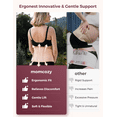 thumbnail image 3 of Momcozy Belly Bands for Pregnant Women, Hospital-Grade Pregnancy Belly Band with Ergonest Back Support & Breathable Fabric – One-Piece Adjustable Maternity Belt for Abdomen, Pelvic, Back Pain Relief, 3 of 7