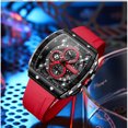 thumbnail image 4 of Reloj impermeable para hombre Curren 8442 30 m Rojo, 4 of 5