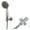 Polished Chrome, variant on Kingston Brass KX2520SD Shower Scape Multi-Function Hand Shower Kit, Matte Black