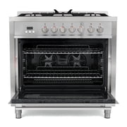 36 in. Stellar Collection 3.8 cu. ft. Dual Fuel Range in Stainless Steel