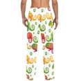 thumbnail image 4 of Chameleon Dinosaur Men's Pajama Pants Cotton Long Sleepwear Lounge Pants S, 4 of 7
