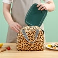 thumbnail image 4 of SCNOR Lunch Bag for Women and Men,Insulated Lunch Tote,Stitch Bento Bags,Multicolor A, 4 of 9