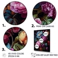 thumbnail image 3 of Designart "Treasures Of Radiant Peony Garden" Peonies Floater Framed Canvas Art Print, 3 of 5