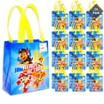 thumbnail image 1 of Bolsas para fiesta Paw Patrol, paquete de 24, tote reutilizable de 20 x 18 x 8 cm, 1 of 6