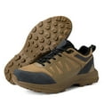 thumbnail image 4 of Lopsie Mens Hiking Boots Backpacking Lightweight Outdoor Work Boots Black/Khaki/Brown Size 5.5-9.5, 4 of 7