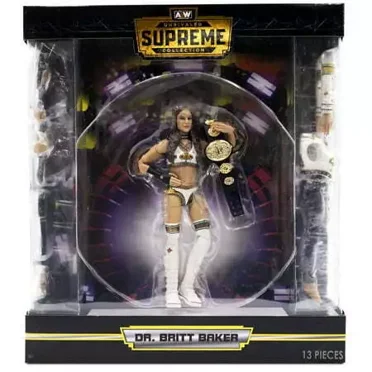 AEW Unrivaled Collection Britt Baker Action Figure 18 Points Fully Articulated