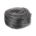 thumbnail image 1 of Unique Bargains Faux Fur Fabric Square, 59x3.5 Inches Furry Fur Patches Plush Rug Dark Grey, 1 of 5