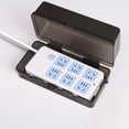 thumbnail image 5 of KDJ Outdoor Electrical extension cord Box Rainproof w/ 4 output holes Large lockable, 5 of 7