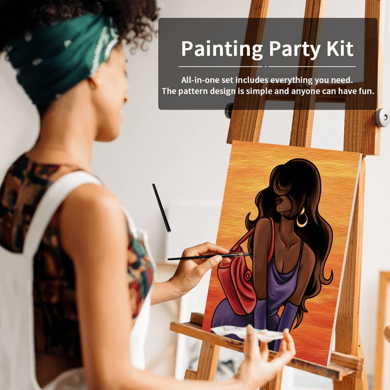 Canvas painting Kit GIFT CARD – DIGITAL GIFT CARD, Painting Escapes