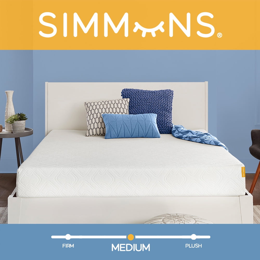 Simmons 8" Memory Foam Mattress, Twin - Walmart.com ...