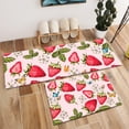 thumbnail image 6 of Pink Kitchen Rugs and Mats, Strawberry Butterfly Mats for Floor Non Slip Cushioned Kitchen Mats Comfort Waterproof Mat for Kitchen Sink Laundry Office,23.6x15.7 inch, 6 of 6