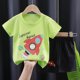 thumbnail image 3 of Odeerbi 0-6 Años Niño Niña Conjunto de Verano Estampado Camiseta Manga Corta de Algodón Shorts Conjunto de Dos Piezas, 3 of 3