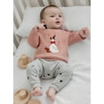 thumbnail image 6 of BemeyourBBs Baby Birthday Sweaters Long Sleeve Silly Goose Embroidery Pullovers, 6 of 9