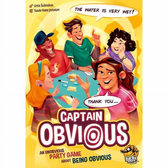 CAPTAIN OBVIOUS Party Game
